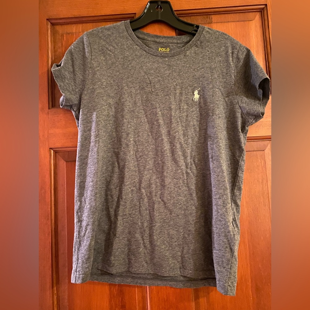 Grey Ralph Lauren Polo T-shirt